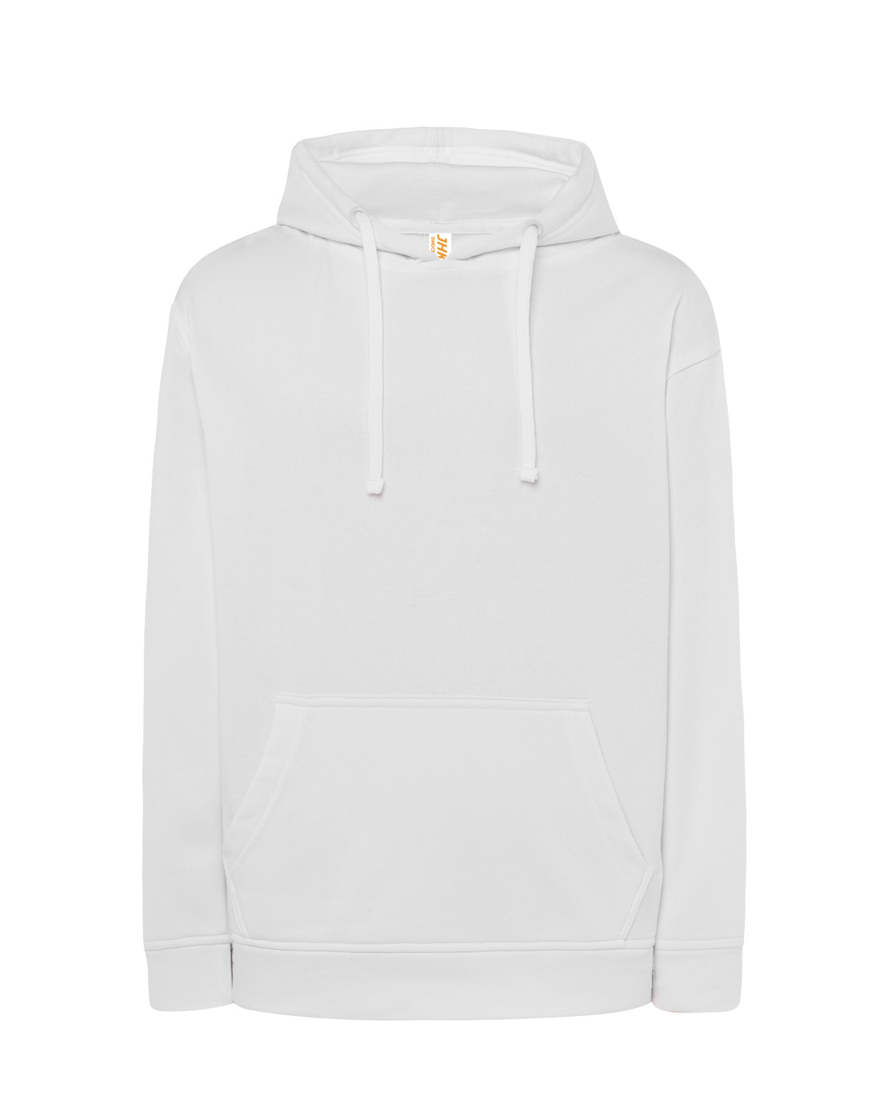 jhktshirt_swocekng_wh Sudadera Capucha Kangaroo Personalizable 260gr - Imagen 2