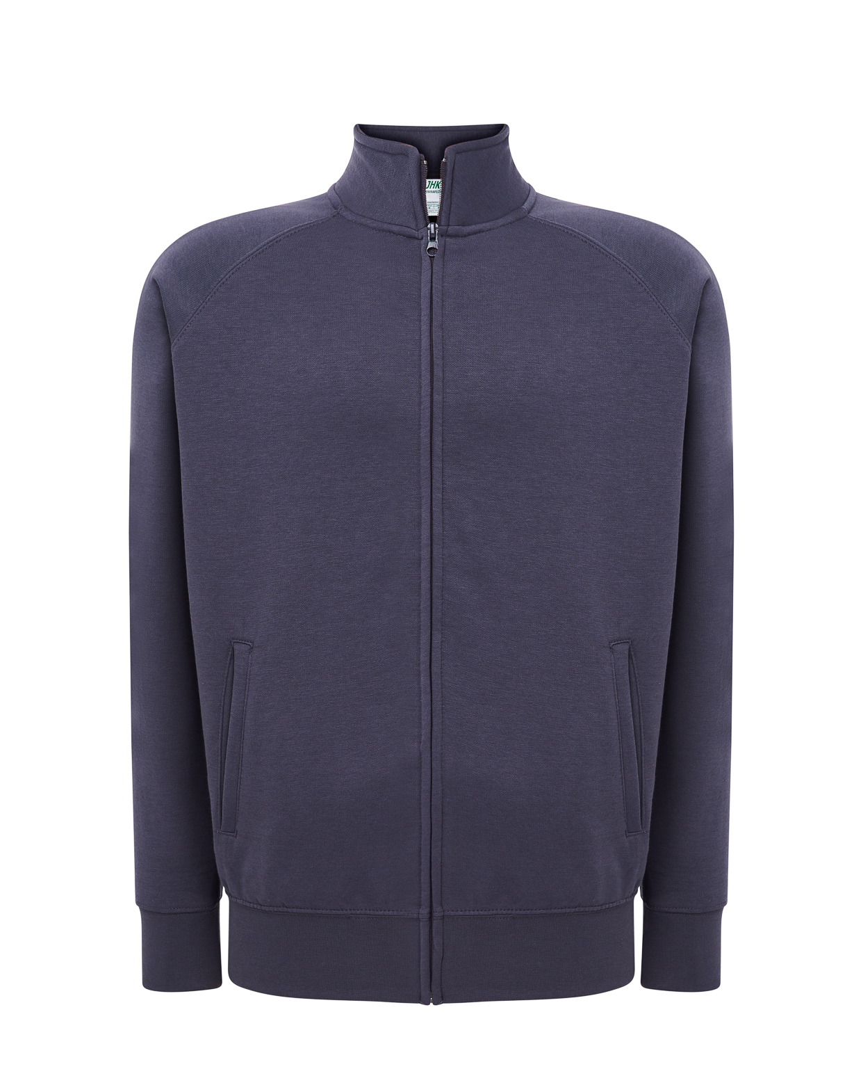 jhktshirt_swrafuzip_dn Sudadera Hombre Cremallera Full Zip con Cuello Alto - Imagen 6
