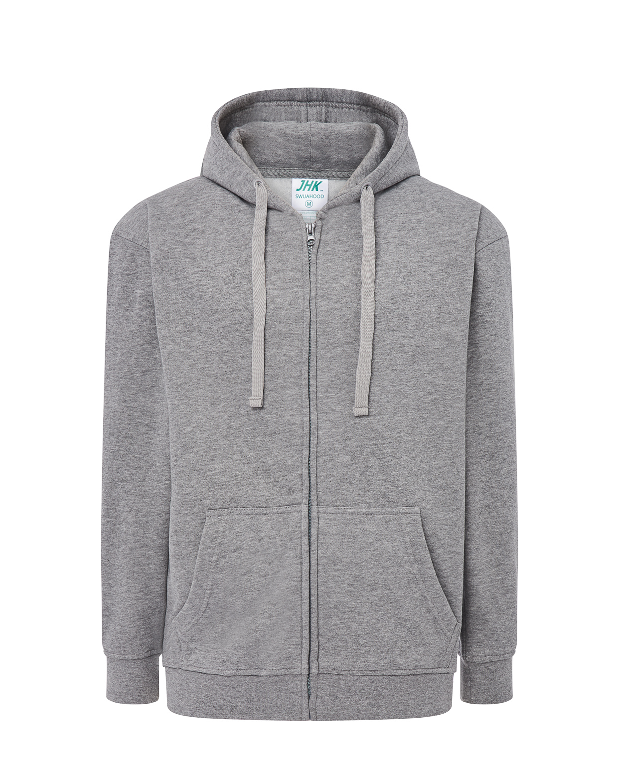 jhktshirt_swuahood240_gm Sudadera Hombre Capucha French Terry Cremallera Cubierta - Imagen 7
