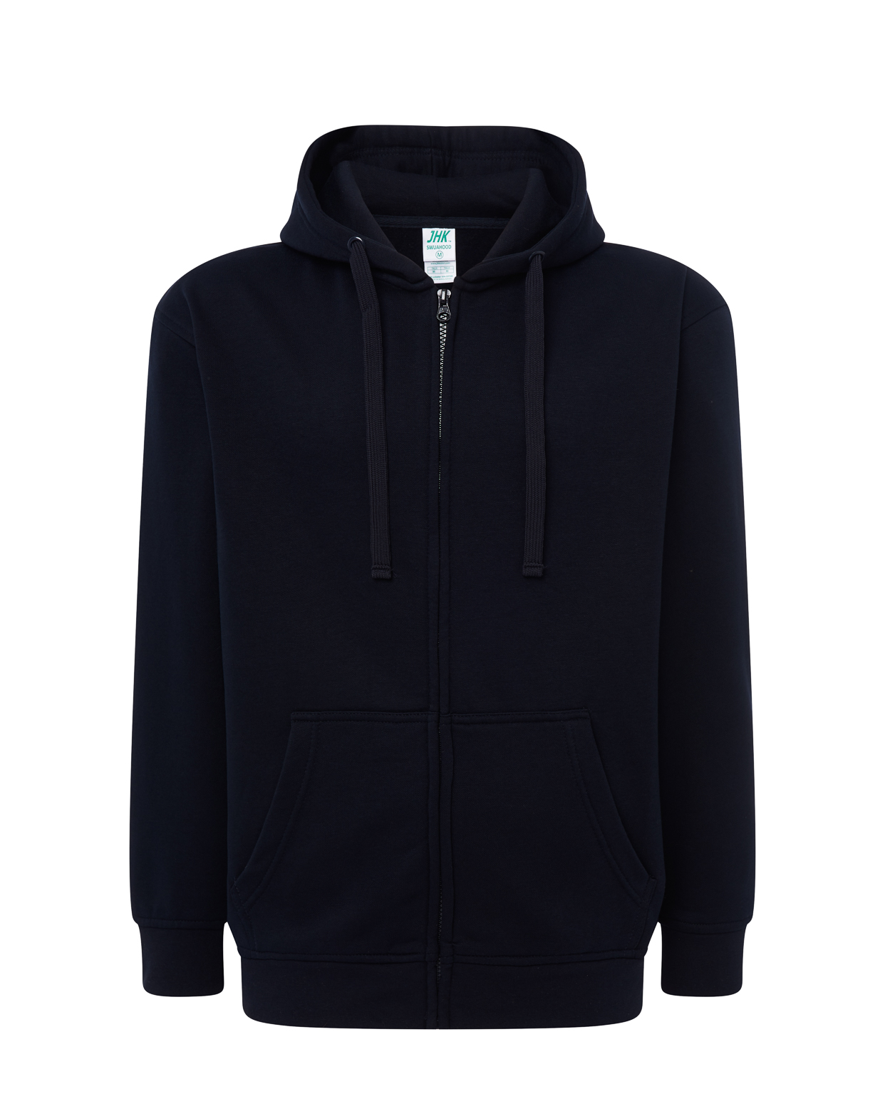 jhktshirt_swuahood240_ny Sudadera Hombre Capucha French Terry Cremallera Cubierta - Imagen 5