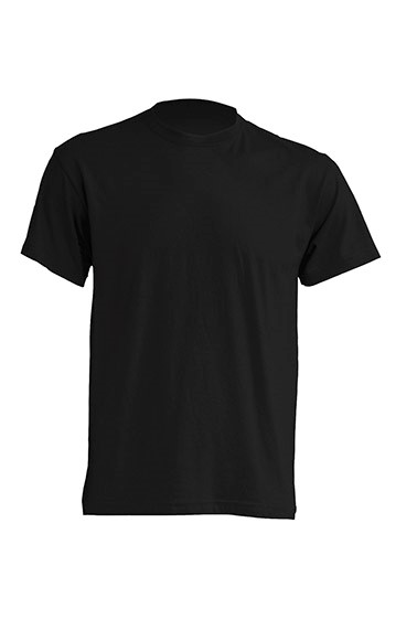 jhktshirt_tsra150ks_bk Camiseta Básica Hombre Tallas Grandes King Size 100% Algodón - Imagen 3