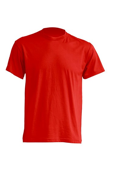 jhktshirt_tsra150ks_rd Camiseta Básica Hombre Tallas Grandes King Size 100% Algodón - Imagen 4