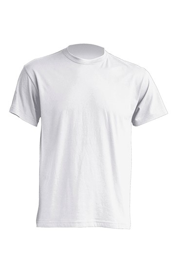 jhktshirt_tsra150ks_wh Camiseta Básica Hombre Tallas Grandes King Size 100% Algodón - Imagen 2
