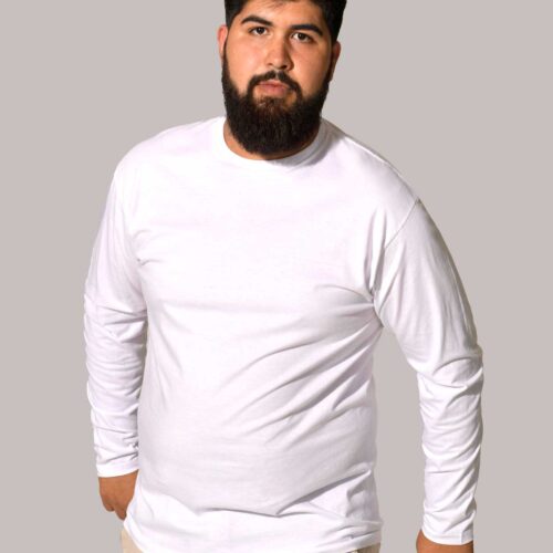 Camiseta Manga Larga Regular LS T-Shirt King Size Hombre