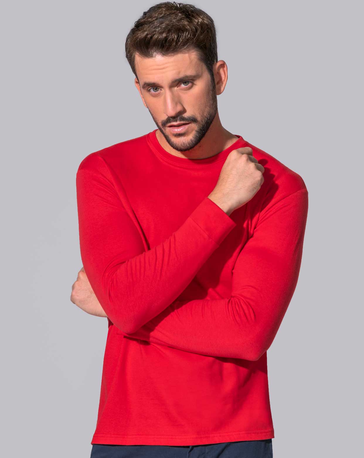 jhktshirt_tsra170ls_0 Camiseta Manga Larga Regular Hit T-Shirt LS Hombre - Imagen 1