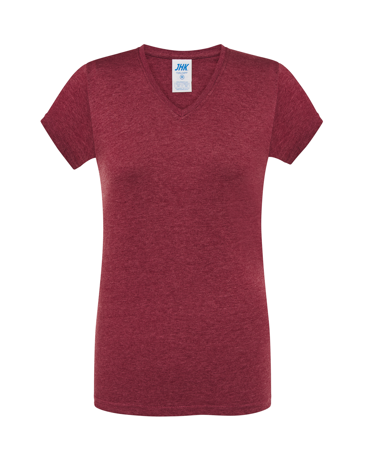 jhktshirt_tsrlcmfp_buh Camiseta Mujer Cuello Pico 100% Algodón 145gr – Lady Regular V-Neck - Imagen 19