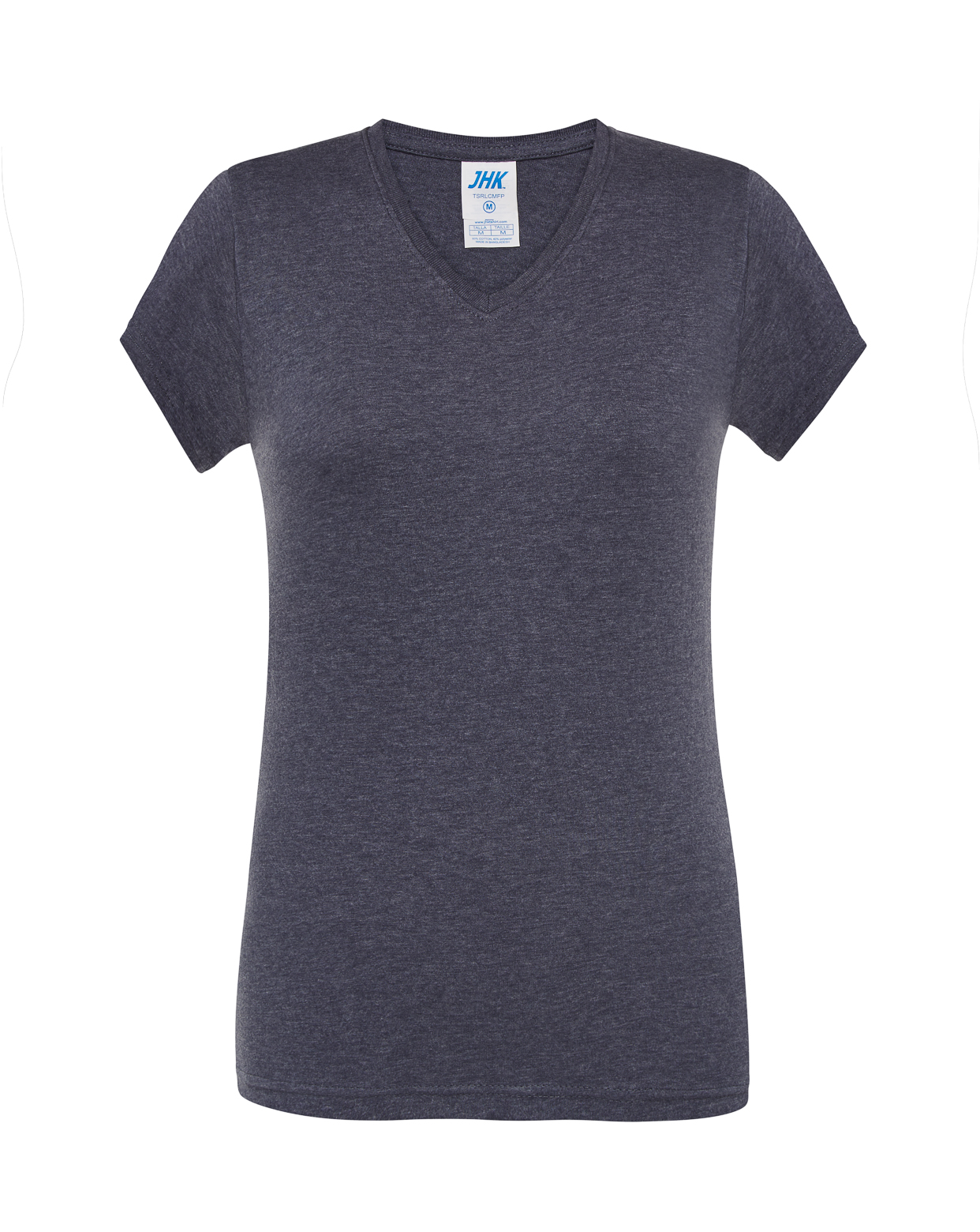 jhktshirt_tsrlcmfp_dnh Camiseta Mujer Cuello Pico 100% Algodón 145gr – Lady Regular V-Neck - Imagen 18