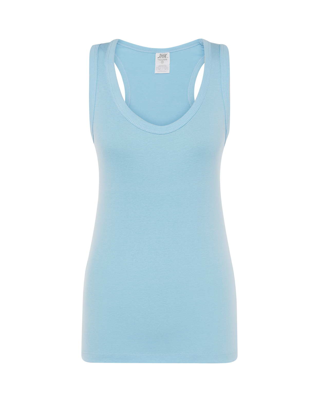 jhktshirt_tsularb_sk Camiseta Tirantes Mujer Aruba - Espalda Nadador Entallada - Imagen 12