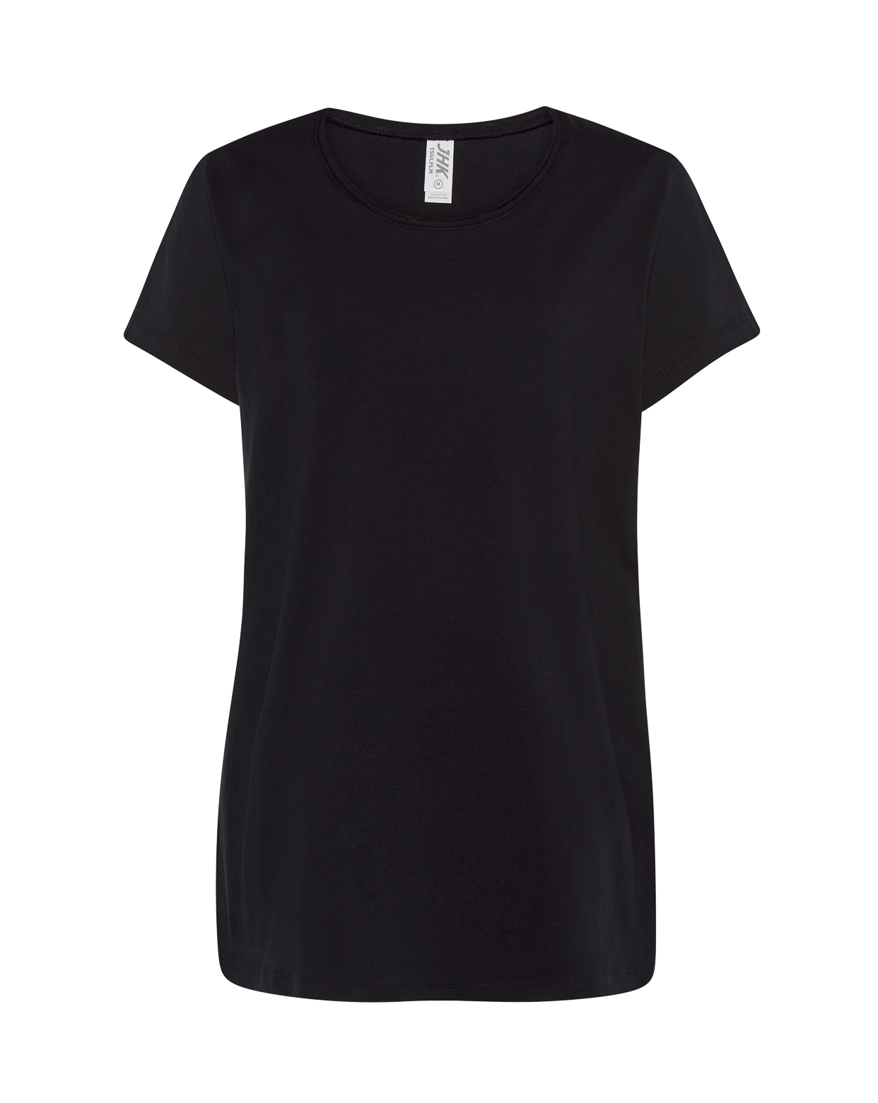 jhktshirt_tsulplm_bk Camiseta Palma Mujer Cotton 150gr – Cuello Redondo Sin Rematar - Imagen 3