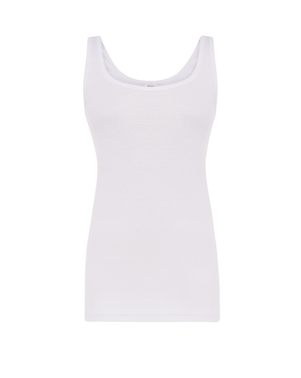 jhktshirt_tsulvctr_wh Camiseta Tirantes Finos Mujer Entallada - Victoria - Imagen 2