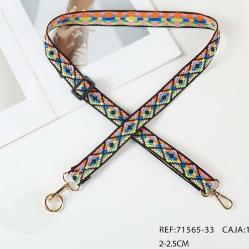 Correa Asa para Móvil Multicolor Estampado Rombos