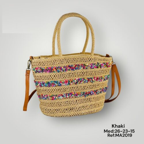 Bolso Bandolera Pedrería Multicolores