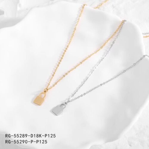 Collar Acero Candado