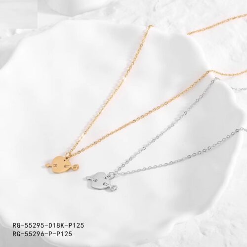 Collar Acero Corazón