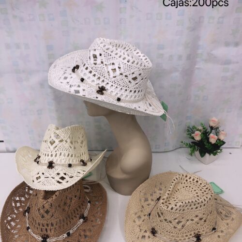 Sombrero Cowboy Unisex  Bolitas