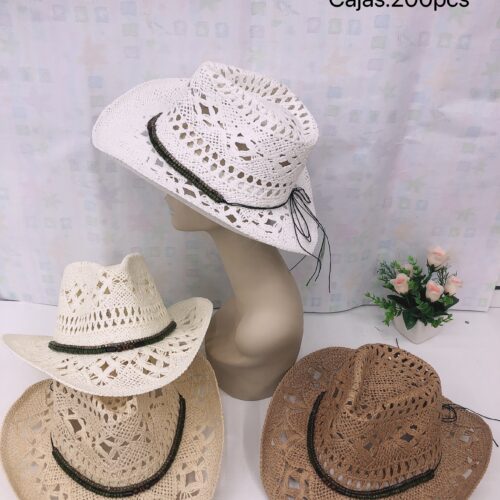 Sombrero Cowboy Unisex  Bolitas