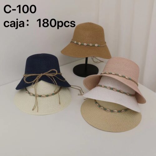 Sombrero Verano Cinta Conchas