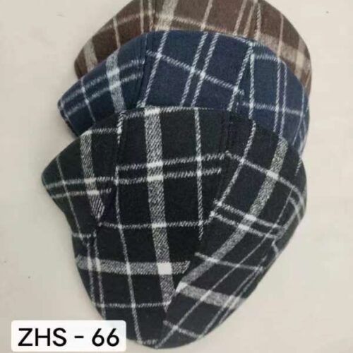 Boina Hombre Estampada Cuadros
