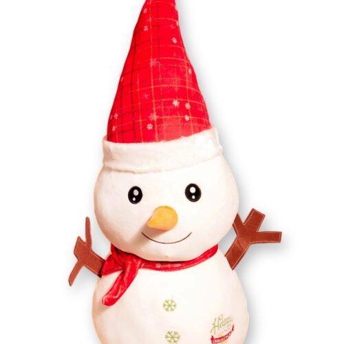Peluche Navideño Muñeco de Nieve