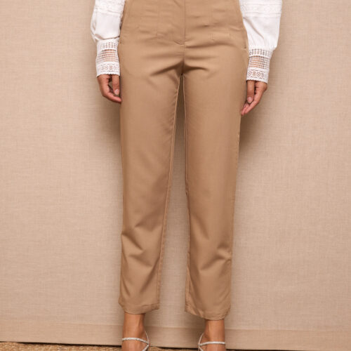 Pantalón de Vestir Marrón