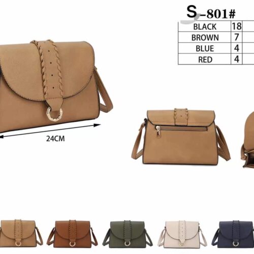 Bolso Bandolera Detalle Trenzado