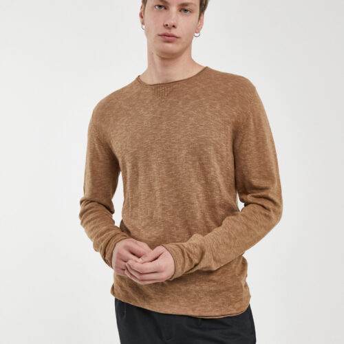 Jersey de Punto Camel Básico