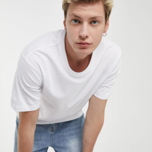 Camiseta Blanca Básica Semioversize