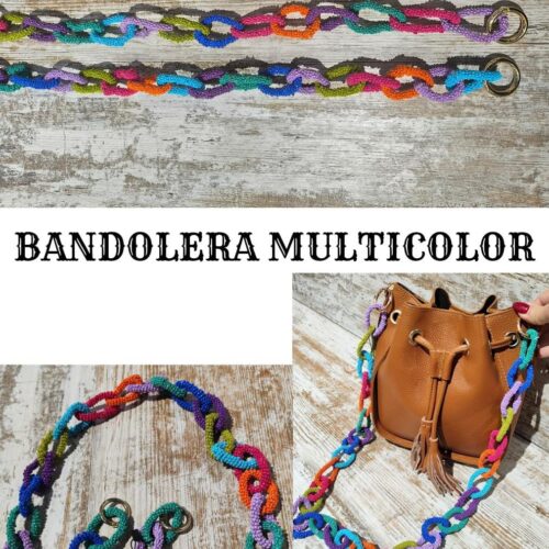 Asa Eslabones Multicolor para Bolsos/Móvil