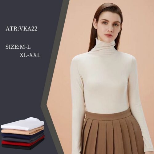 Camiseta Térmica Mujer Cuello Largo