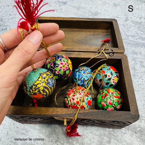 Colgador Navideño Bola Talla S