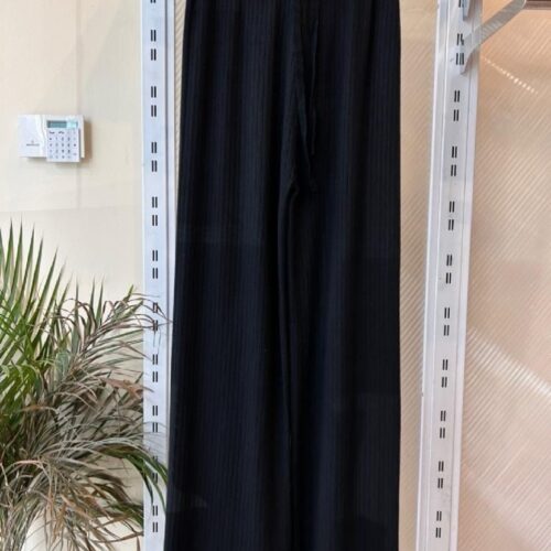 Pantalones Anchos Negros
