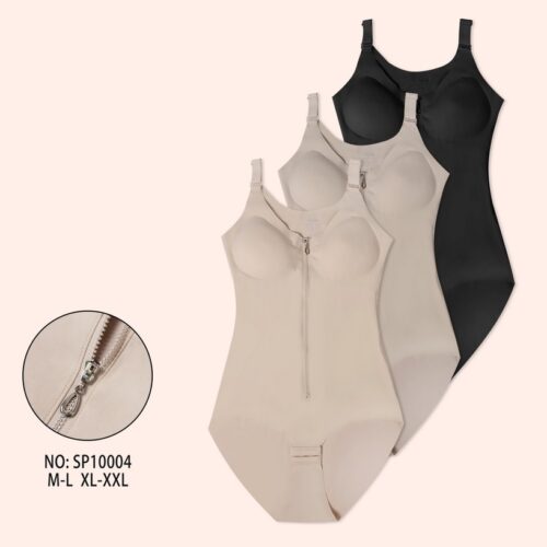 Body Faja Básico Detalle Cremallera