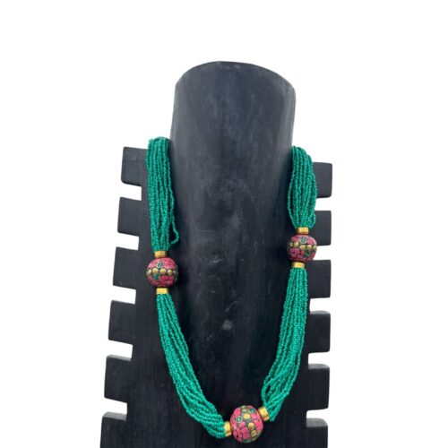 Collar Bolitas Surtidas Colores Surtidos