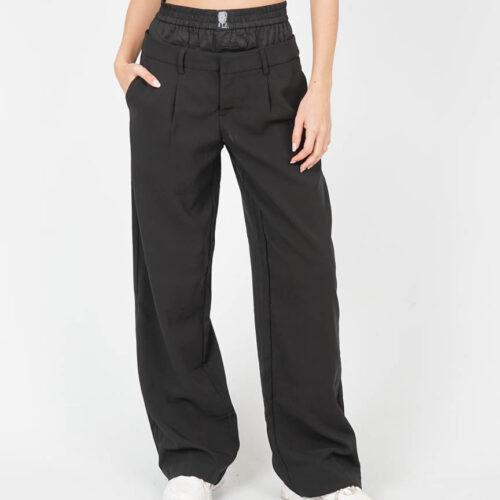 Pantalón Ancho Traje Pinzas con Bóxer