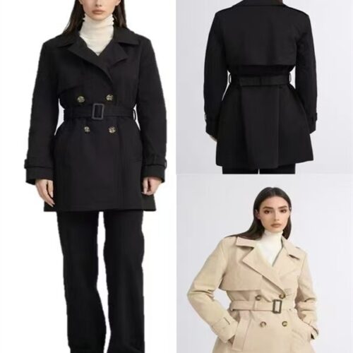 Gabardina con Cinturón