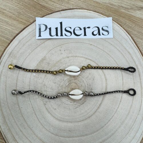 Pulsera Tailandia Bolitas Concha