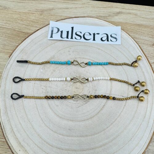 Pulsera Tailandia  Bolitas Infinito