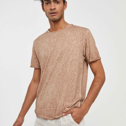 Camiseta Manga Corta Fresh Tostado