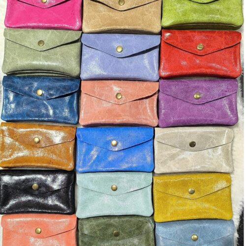 Monedero De Piel Relieve