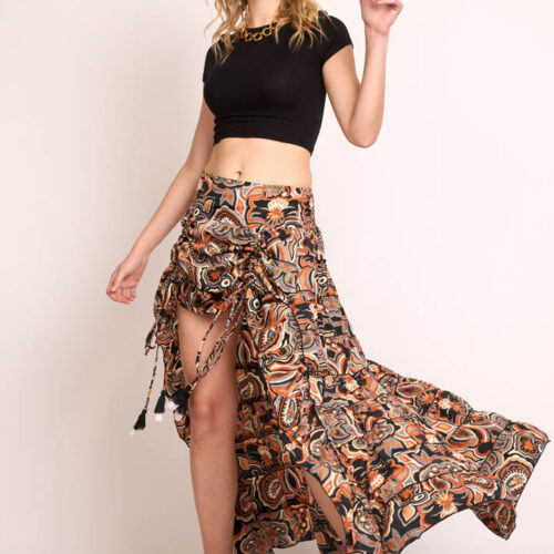 Falda Estampada Highlow