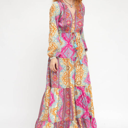 Vestido Estampado Gold