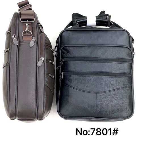 Bolso Bandolera  Hombre Piel