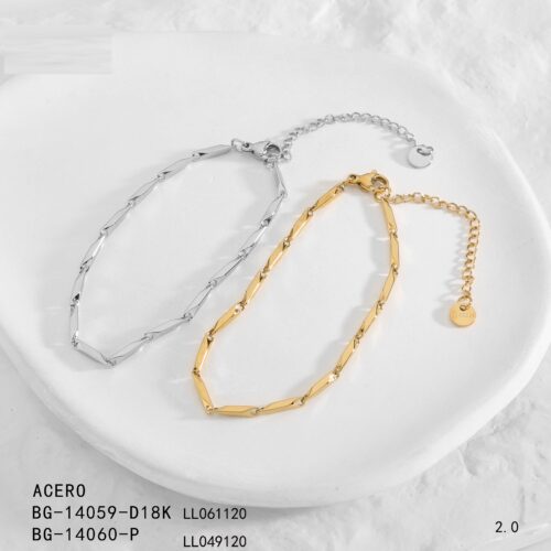 Pulsera Acero Eslabones