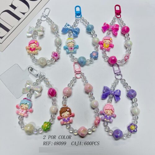 Llavero/Cadena Para Móvil Muñeca