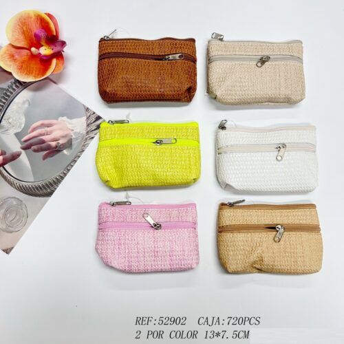 Monedero Efecto Lino