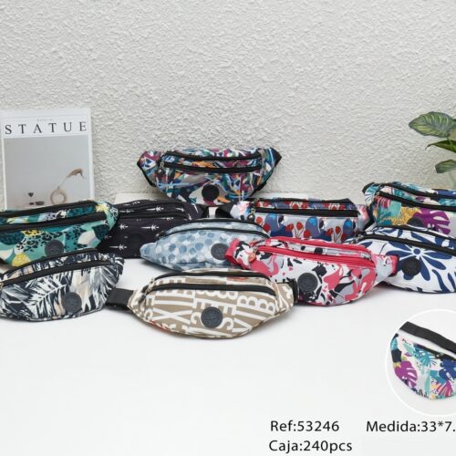 Riñonera Estampado Variado