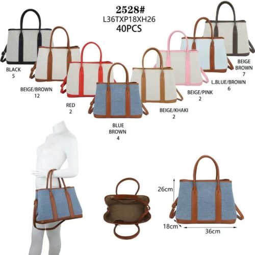 Bolso Grande con Bandolera Combinado