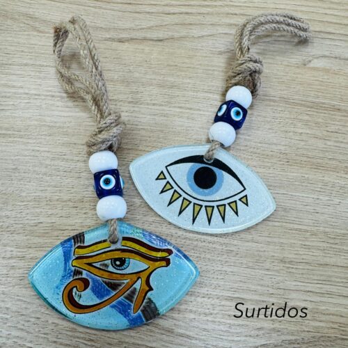 Colgador Ojo Turco Bolitas Colores Surtidos