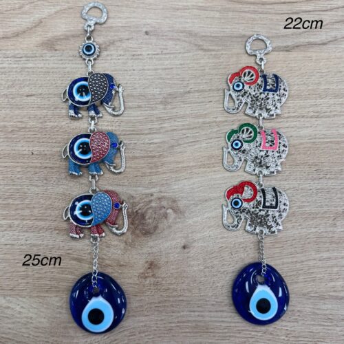 Colgador Elefantes Ojo Turco Surtidos