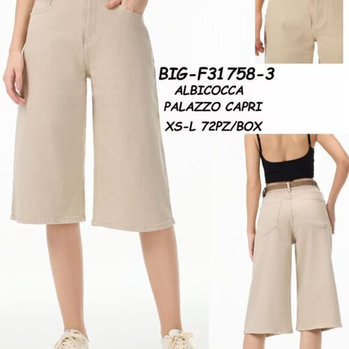 Pantalón Palazzo Beige